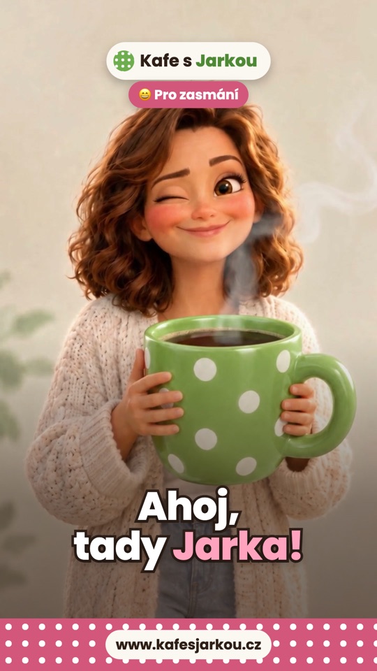 Ahoj, tady Kafe s Jarkou
